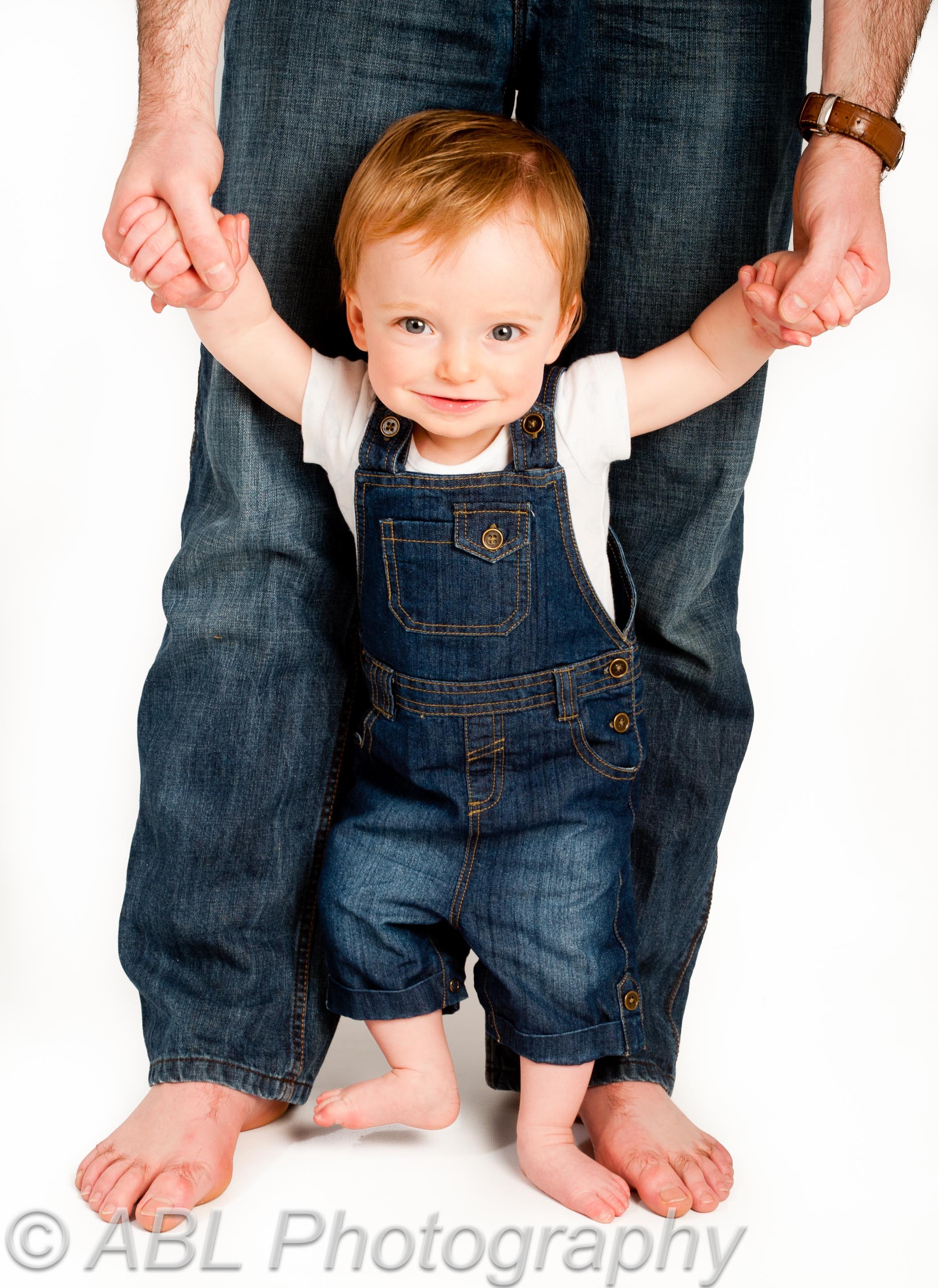 gorgeous baby boy in jeans