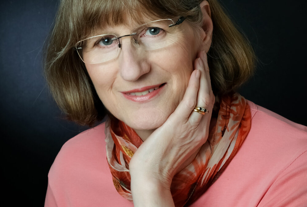 Photographing Shirley Pearce from Understanding Dementia UK